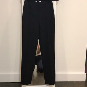 Alexander t Wang black wool lean trouser